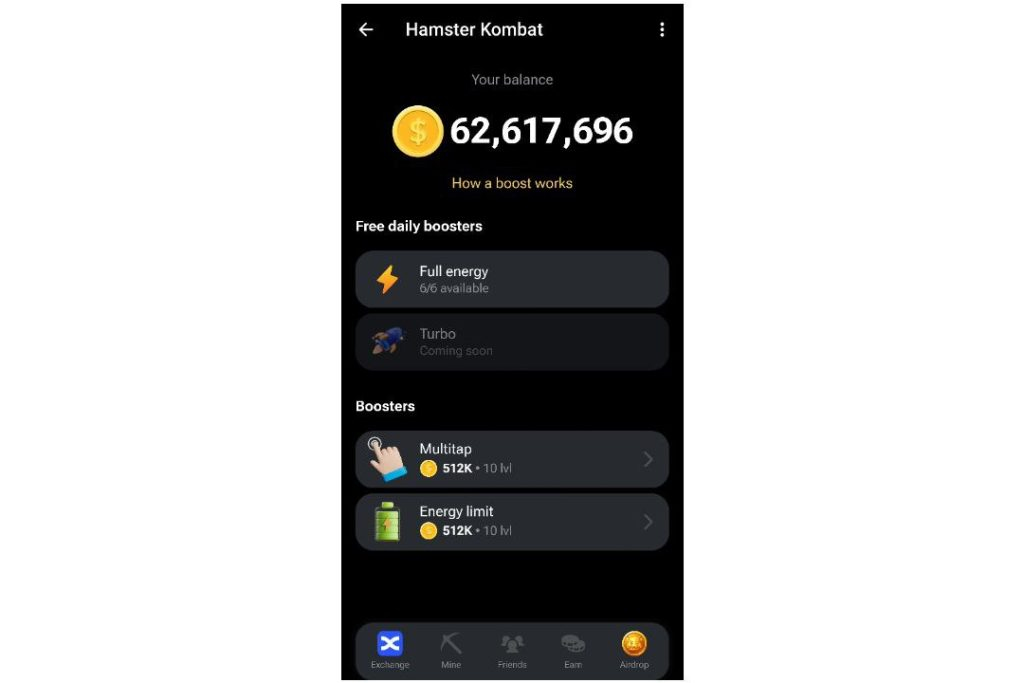 boost در بازی همستر کمبات