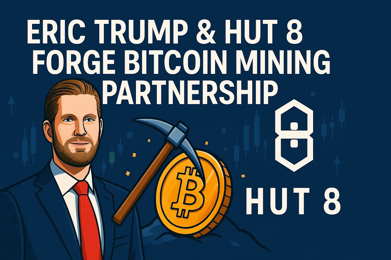 خانواده ترامپ وارد صنعت ماینینگ شدند | American Bitcoin با همکاری Hut 8 راه‌اندازی شد