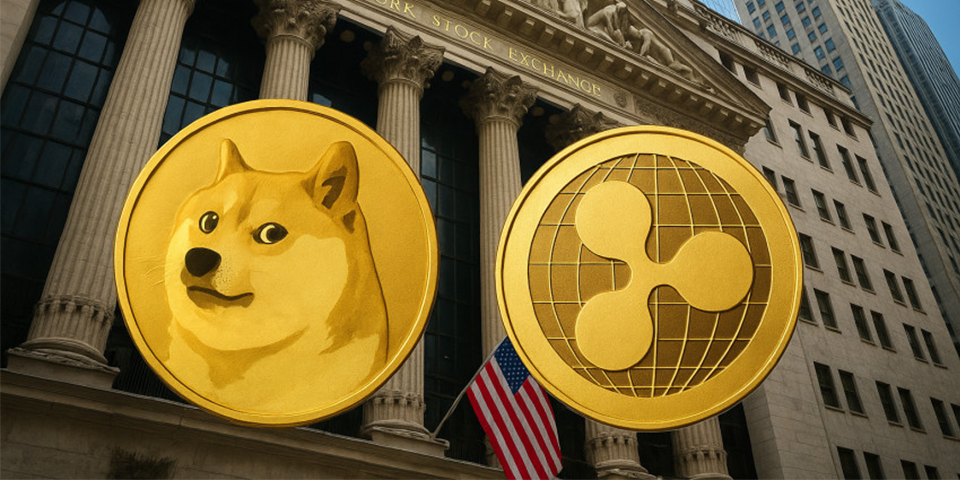 لیست شدن ETF های دوج‌کوین و ریپل در بورس نیویورک