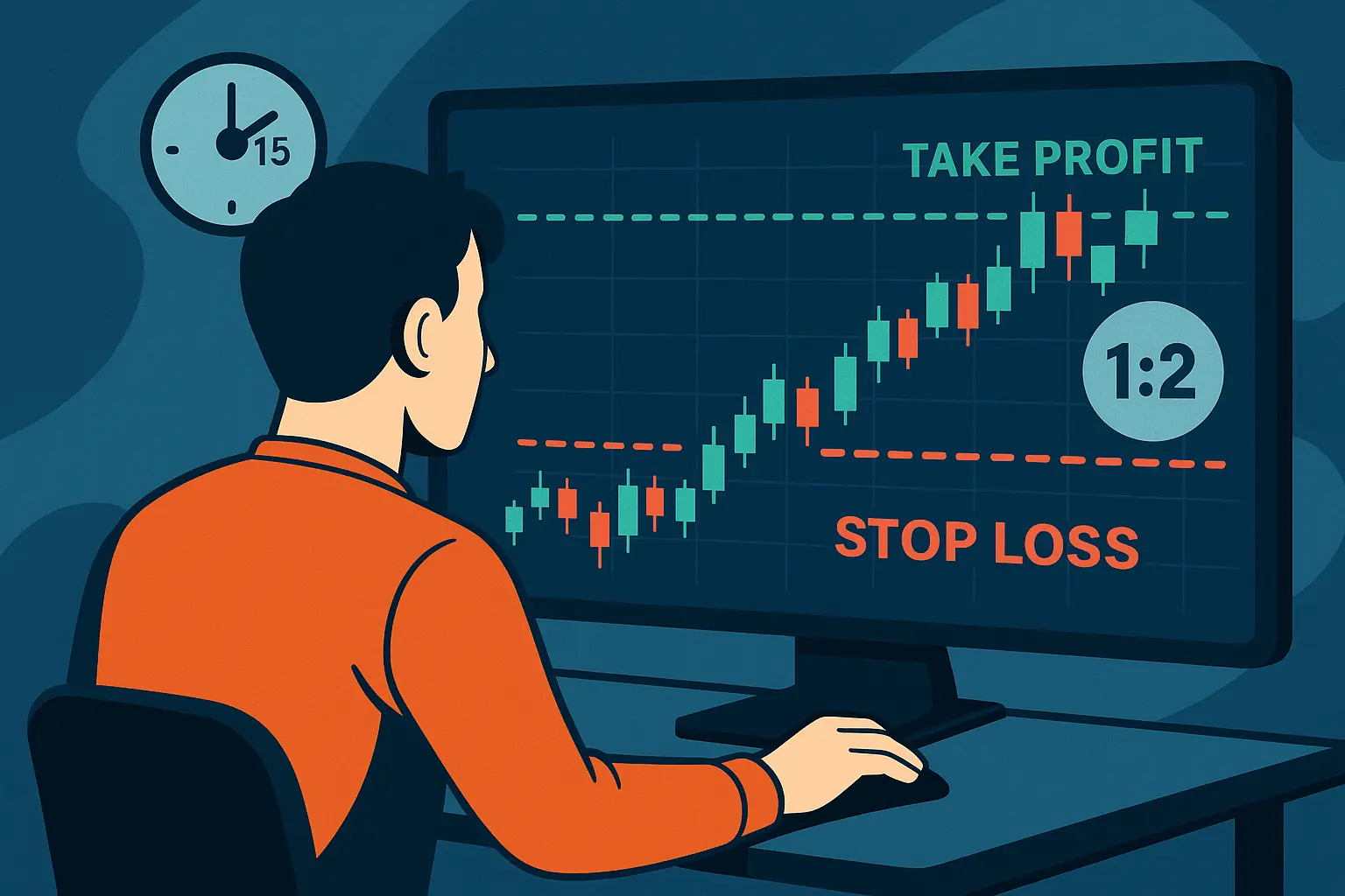 R/R در استراتژی ترید روزانه