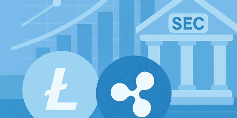احتمال ۹۵ درصدی تایید ETF اسپات ریپل و لایتکوین