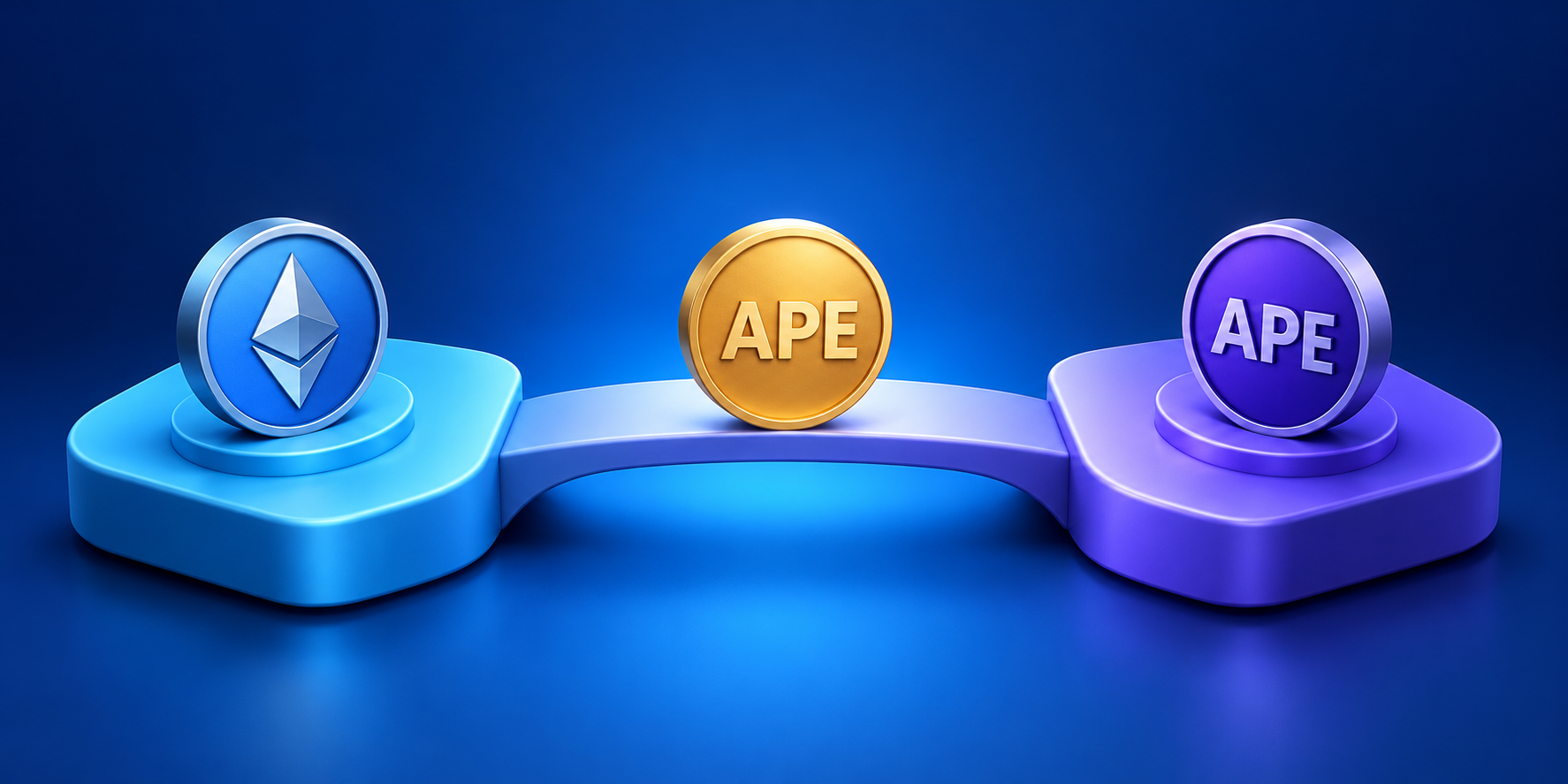 سکه APE روی پلی میان اتریوم و ApeChain